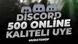 ⭐[ANLIK TESLİMAT] Discord 500 Aktif Üye ⭐