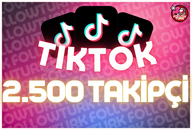 ⭐[ANLIK]TİKTOK 2500 TAKİPÇİ | EN HIZLI SERVİS⭐