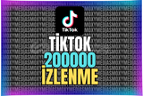 ⭐ANLIK⭐TİKTOK KALİTELİ 200000 İZLENME