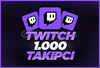 [ANLIK] Twitch 1.000 Takipçi | GARANTİLİ