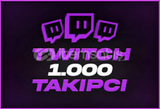 ⭐️[ANLIK] Twitch 1000 Takipçi | GARANTİLİ⭐️