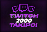 ⭐️[ANLIK] Twitch 2000 Takipçi | GARANTİLİ⭐️