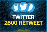 [KALİTELİ] Twitter 2500 Retweet + Garanti 
