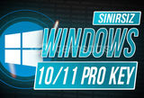 Anlık | Windows 10/11 Pro Key + Garanti