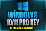 ANLIK / Windows 10/11 Pro Key + Garanti