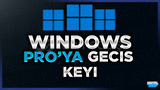 ⭐️[Anlık] Windows 10/11 Pro'ya Geçiş Keyi