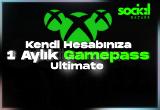 Anlık | Xbox Gamepass Ultimate + Garanti