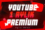 ANLIK/Youtube 1 Aylık Premıum Kendi hesabınıza 