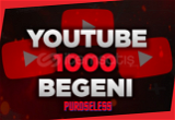 ⭐[ANLIK] YouTube 1000 Beğeni⭐
