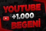 ⭐[ANLIK] YouTube 1000 Beğeni⭐