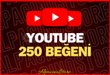 [KALİTELİ] Youtube 250 Beğeni | Garantili
