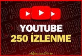[KALİTELİ] Youtube 250 İzlenme | Garantili