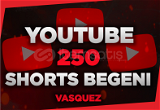 ⭐[ANLIK] YouTube 250 Shorts Beğeni⭐