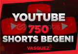 ⭐[ANLIK] YouTube 750 Shorts Beğeni⭐