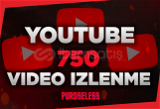 ⭐[ANLIK] YouTube 750 Video İzlenme ⭐
