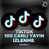 [ANLIKK] Tiktok 100 Canlı Yayın İzlenme K&S