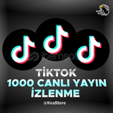 [ANLIKK] Tiktok 1000 Canlı Yayın İzlenme K&S