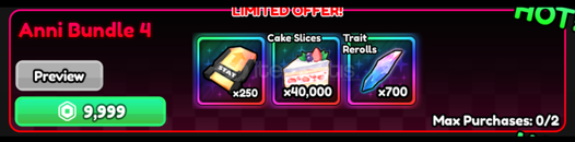  Anni Bundle 4 - Anime Vanguards 