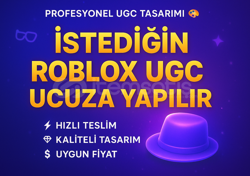 Özel Roblox UGC Tasarımı | Uygun Fiyat  Özel Roblox UGC Tasarımı | Uygun Fiyat