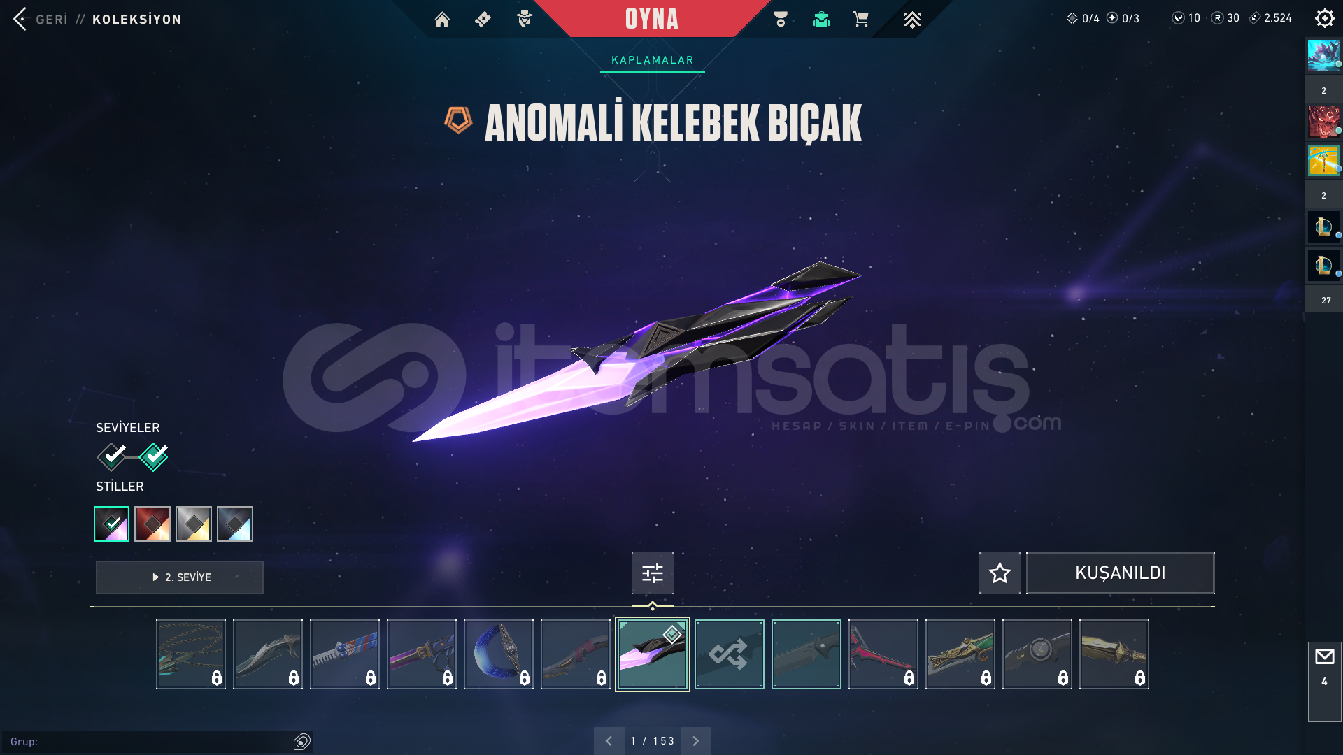 Anomali kelebek+Evori Vandal Anomali kelebek+Evori Vandal