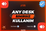 AnyDesk Sınırsız Kullanım – Ömür Boyu Lisans