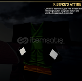 Aot Revolution Kisuke's attire