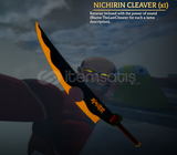 Aot revolution Nichirin Cleavers / Tengen blade