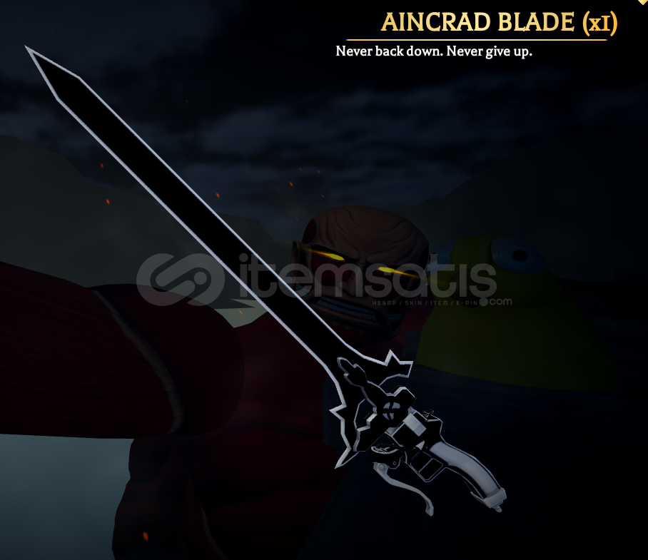AOTR 1. battlepass kılıcı AOTR 1. battlepass kılıcı