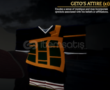 [ AOTR ]Attack on Titan Revolution Geto Attire