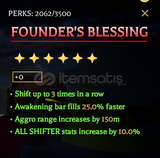 AOTR founder's blessing