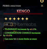 AOTR kengo perk