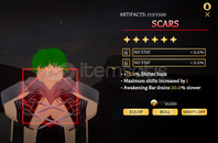 Scars Artifact Scars Artifact