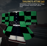 AOTR tanjiro's attire