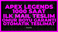 APEX LEGENDS+13 OYUN 1000 SAAT | GARANTİ