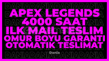 APEX LEGENDS+8 OYUN 4000 SAAT | GARANTİ