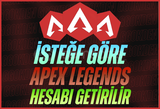 APEX LEGENDS HESABI GETİRİLİR !!!(AÇIKLAMA OKU)