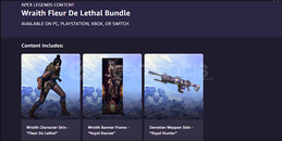 Wraith fleur de Lethal Bundle. Гайден скины Апекс. Vantage Troop leader Bundle. Рэйф Apex цитаты. Все команды в lethal company