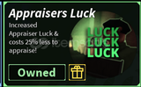 Appraisers Luck - FİSCH Gamepass