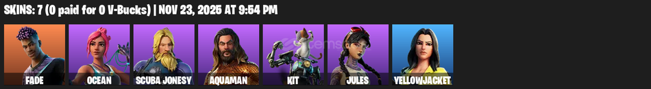 AQUAMAN | JULES | FADE