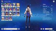 AR25 Yelan+Furina Başlangıç Hesabı