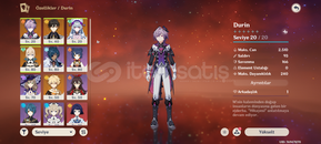 AR46 EU ZHONGLİ/DURİN YENİ HESAP