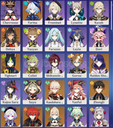 AR50Raiden+Kazuha+Furina+Zhongli+dilucvesilahı