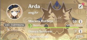 AR53 Kızlara uygun hesap.