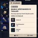 ARC RAİDERS NAMLU AĞZI BASKISI 3 TASLAK