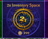 Arcane Conquest 2x İnventory Space