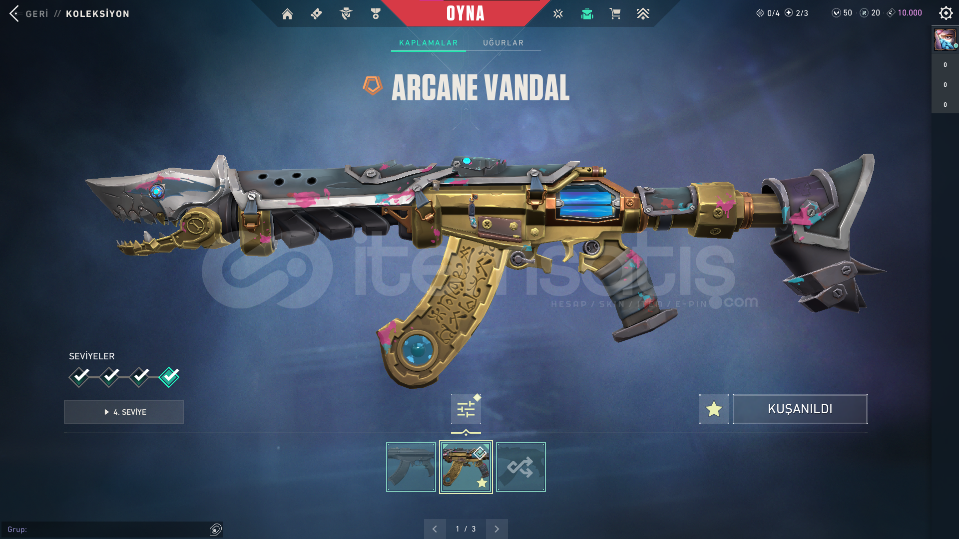 Arcane Eldivenleri ve Vandal Oni Özel Harekat P Arcane Eldivenleri ve Vandal Oni Özel Harekat P