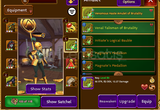 Arcane legends 86 level Gold + Speed set Hesap