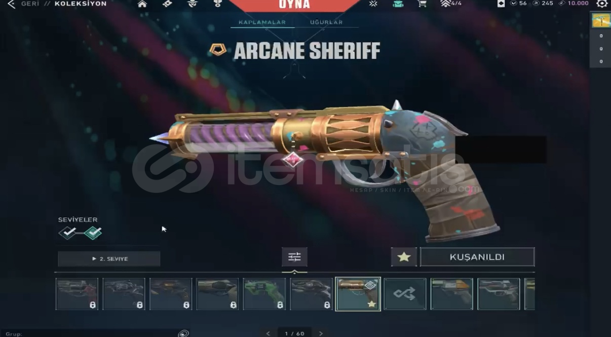 ARCANE SHERİFF CHAMPİONS 21 VANDAL ARCANE SHERİFF CHAMPİONS 21 VANDAL