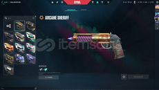 ARCANE SHERIFFLI DOLU VALORANT VE LOL HESABI