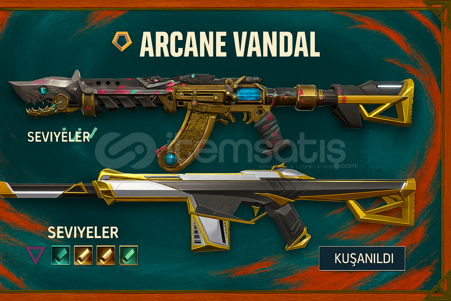 ⭐| Arcane Vandal + Asil Phantom | ⭐ ⭐| Arcane Vandal + Asil Phantom | ⭐